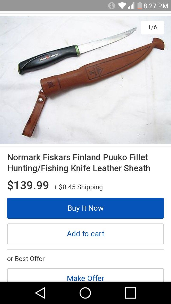 Fishing knife.