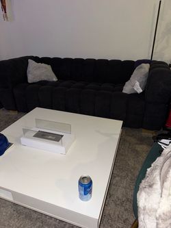 White coffee table