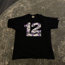 Bathing Ape 12 New York Camo Logo Tee 