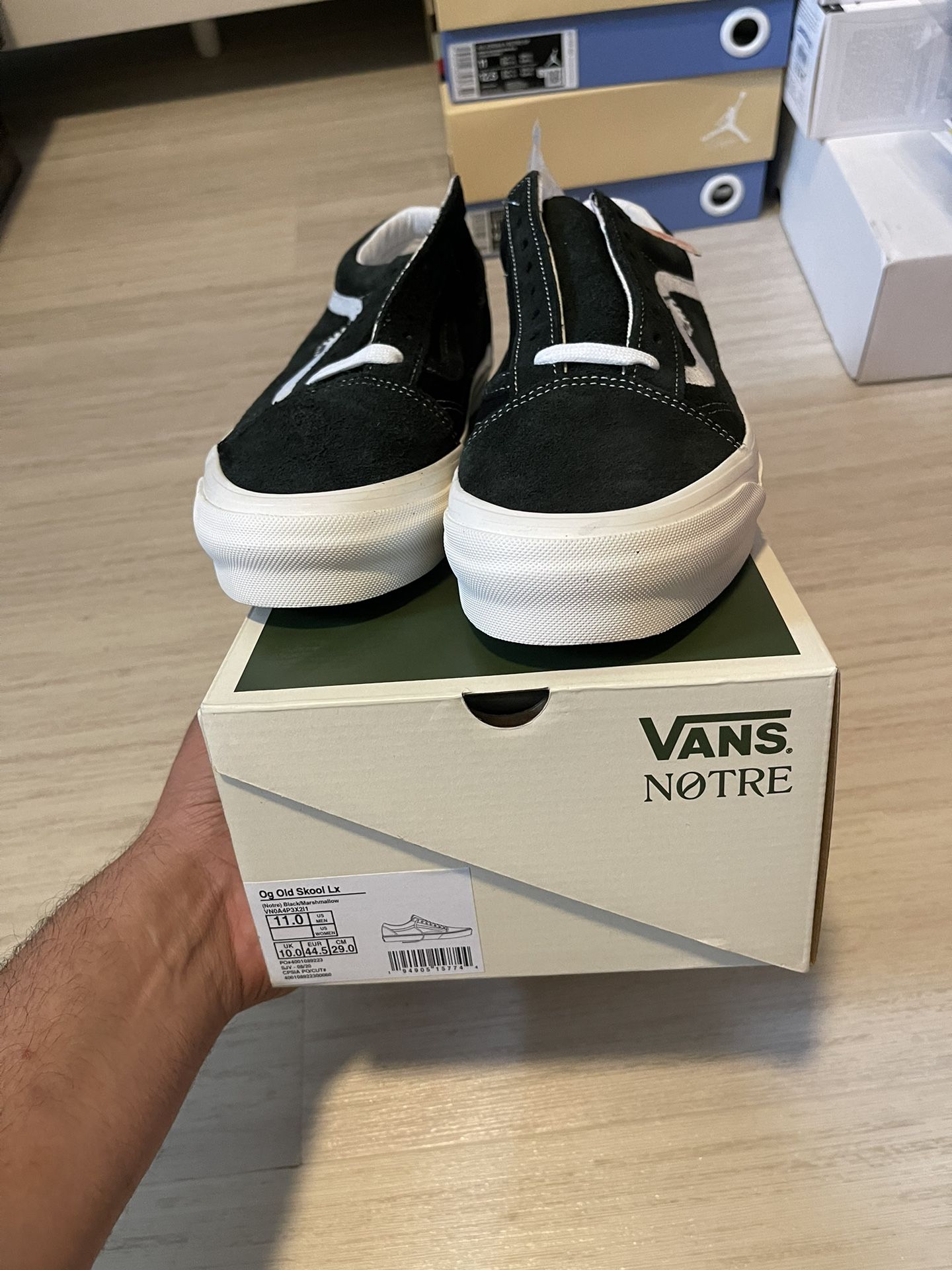Vans Old Skool Notre Black Sz 11