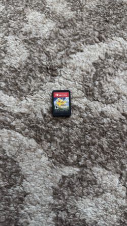 Pokemon let’s go pikachu for nintendo switch