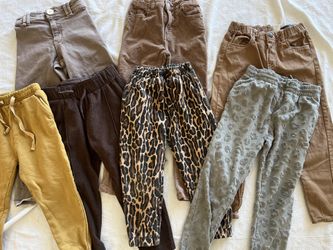 Zara, H&M, Cotton On, Yell-oh, & Abercrombie Kids size 6 girl’s pants bundle