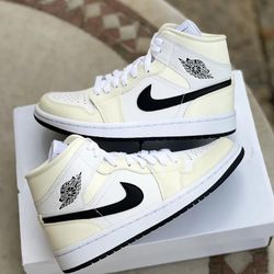 Jordan 1 Mid Coconut Milk