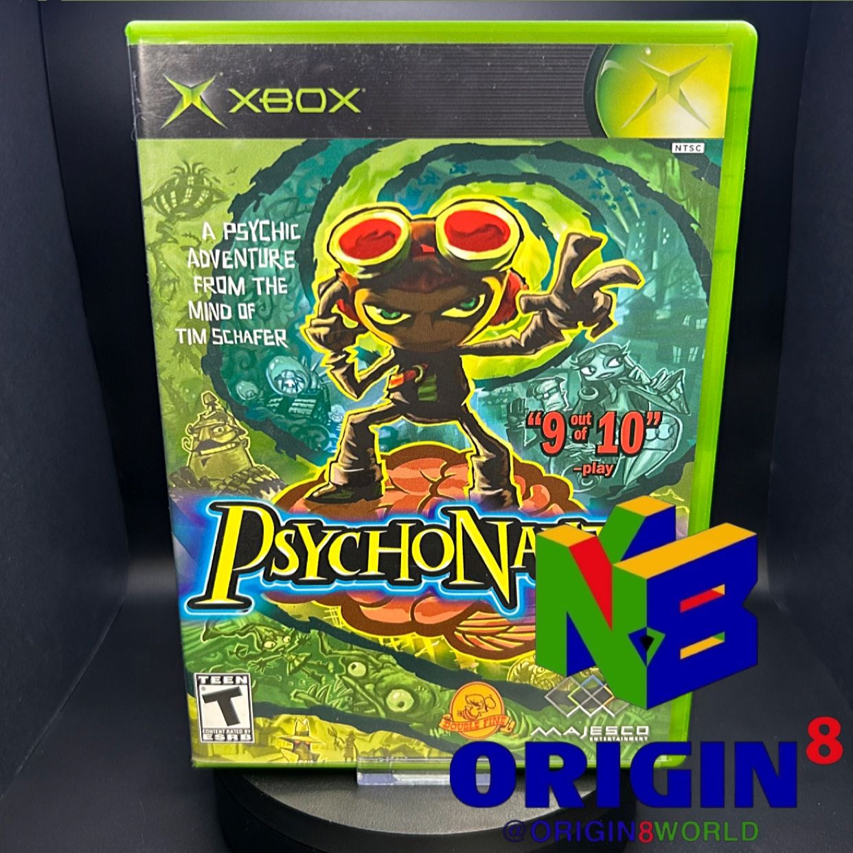 Psychonauts Original Microsoft Xbox Game 2005 Complete with Manual