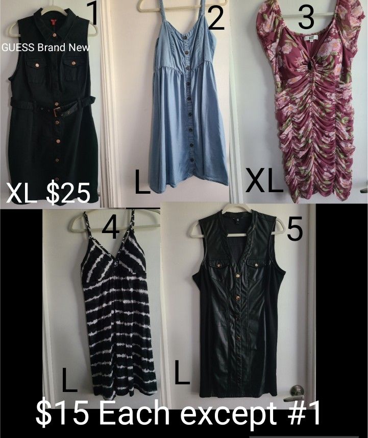 $15 Womens Used Dresses