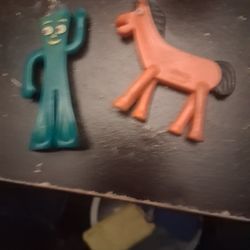 Vintage Gumby & Pokey  Bendables