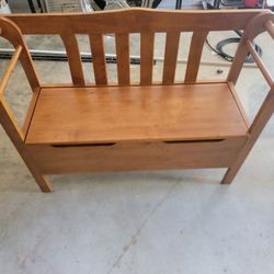 Wood Bench