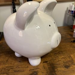 Large ceramic piggy bank