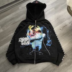 KEN CARSON A GREAT CHAOS AUDIO ECSTASY ZIP UP HOODIE