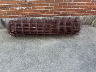 5’ x 110’ steel mesh roll with 6” x 6” openings
