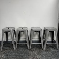 Square Metal Stools *25% Off Sale*
