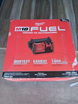 AIR COMPRESSOR MILWAUKEE TOOL ONLY 