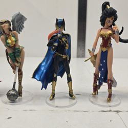 DC Direct Ame-Comi  Mini-Figure Series 1, 2 Super Heroes 5.5" Women Ladies Man Cave Kids Toys Figs
