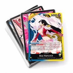One Piece TCG Blue/Yellow Boa Hancock Ready-to-Play Deck + 10 DON!! Cards