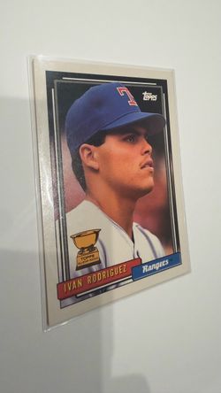 1992 Topps Ivan Rodriguez Rc Pop 36