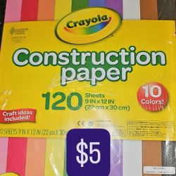 Crayola Construction paper