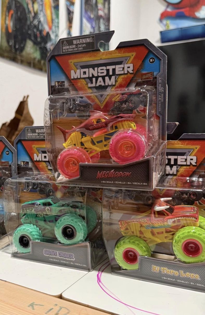 3pc Monster Jam Bundle