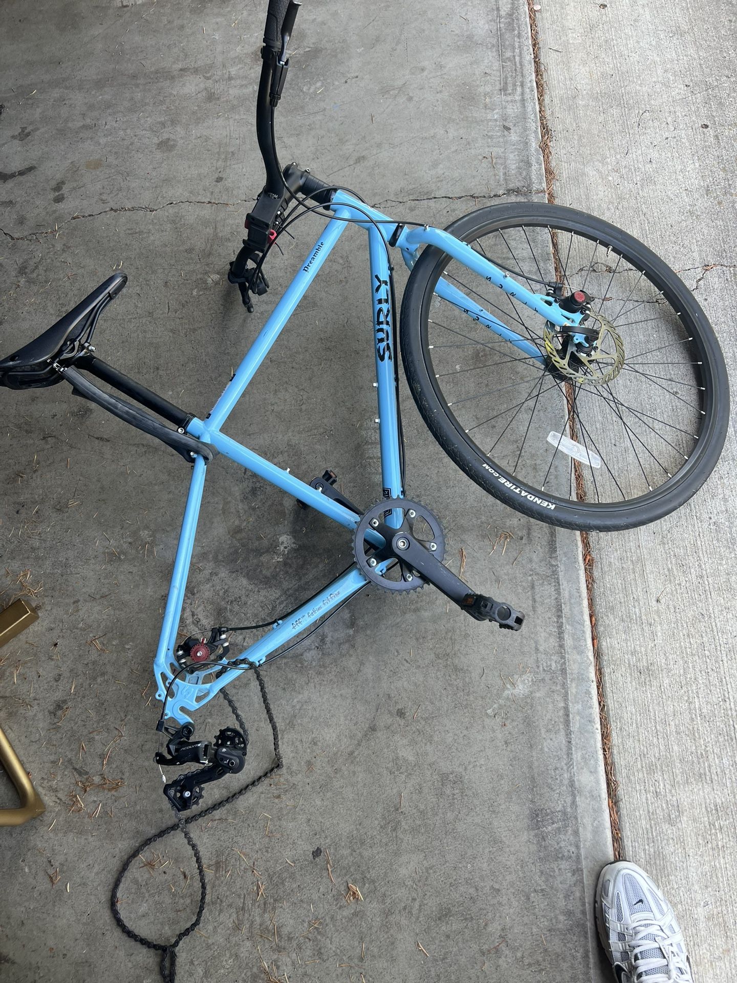 Surly Preamble Bike Missing Back Tire
