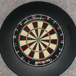 Dart Board With Wall Protector