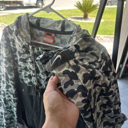 Vintage Nike Camo Jacket XXL