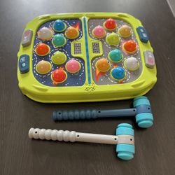 Electronic Game Toy With Mallets 