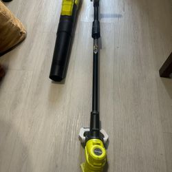 Ryobi Weed-Whacker And Blower