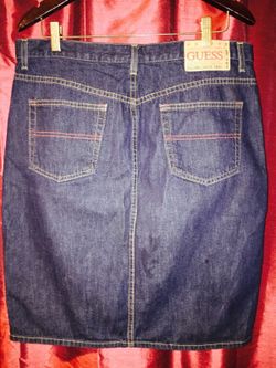 Guess Jean Skirt