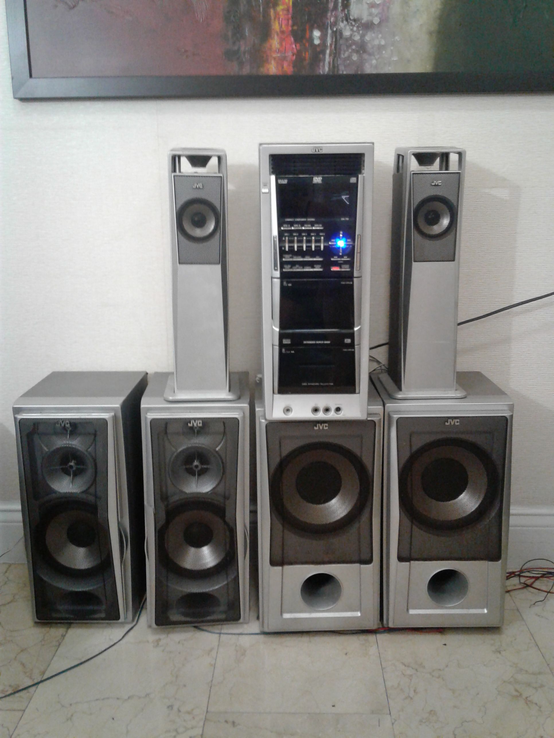 JVC Home Stereo System CA-DXT9