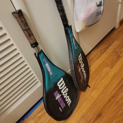 tenis rackets  two of them