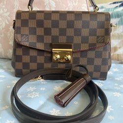 Louis Vuitton Croisette Handbag Damier