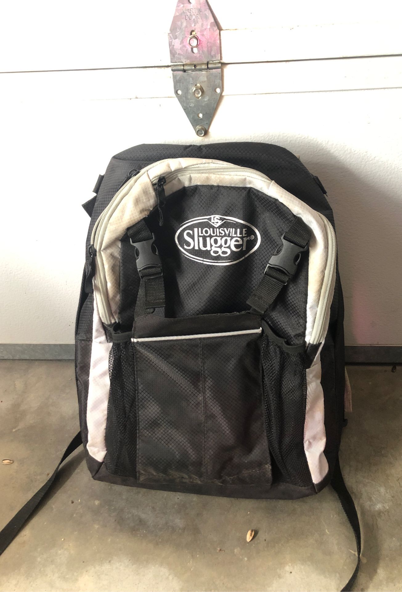 Louisville slugger baseball backpack!