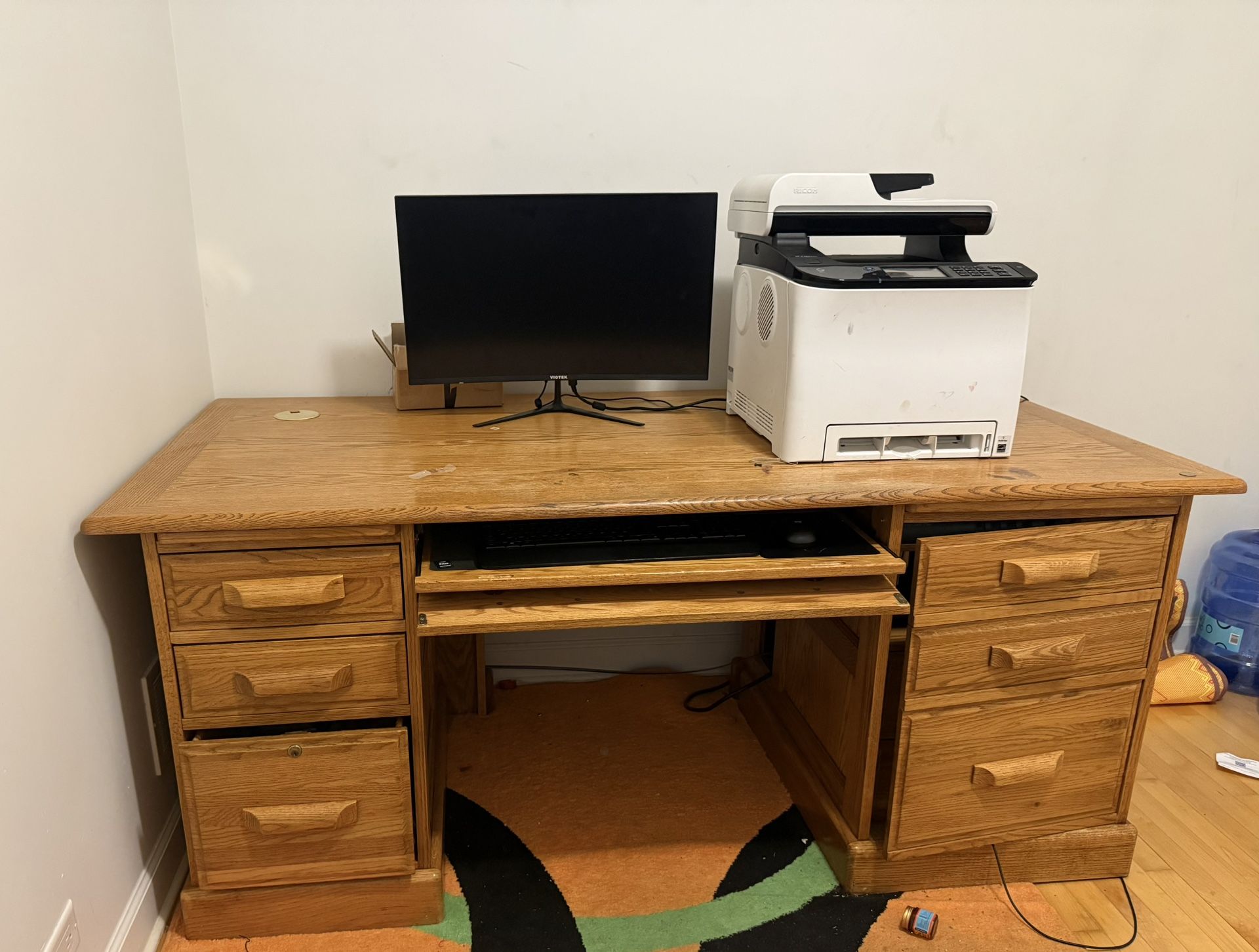 Large Wooden Desk