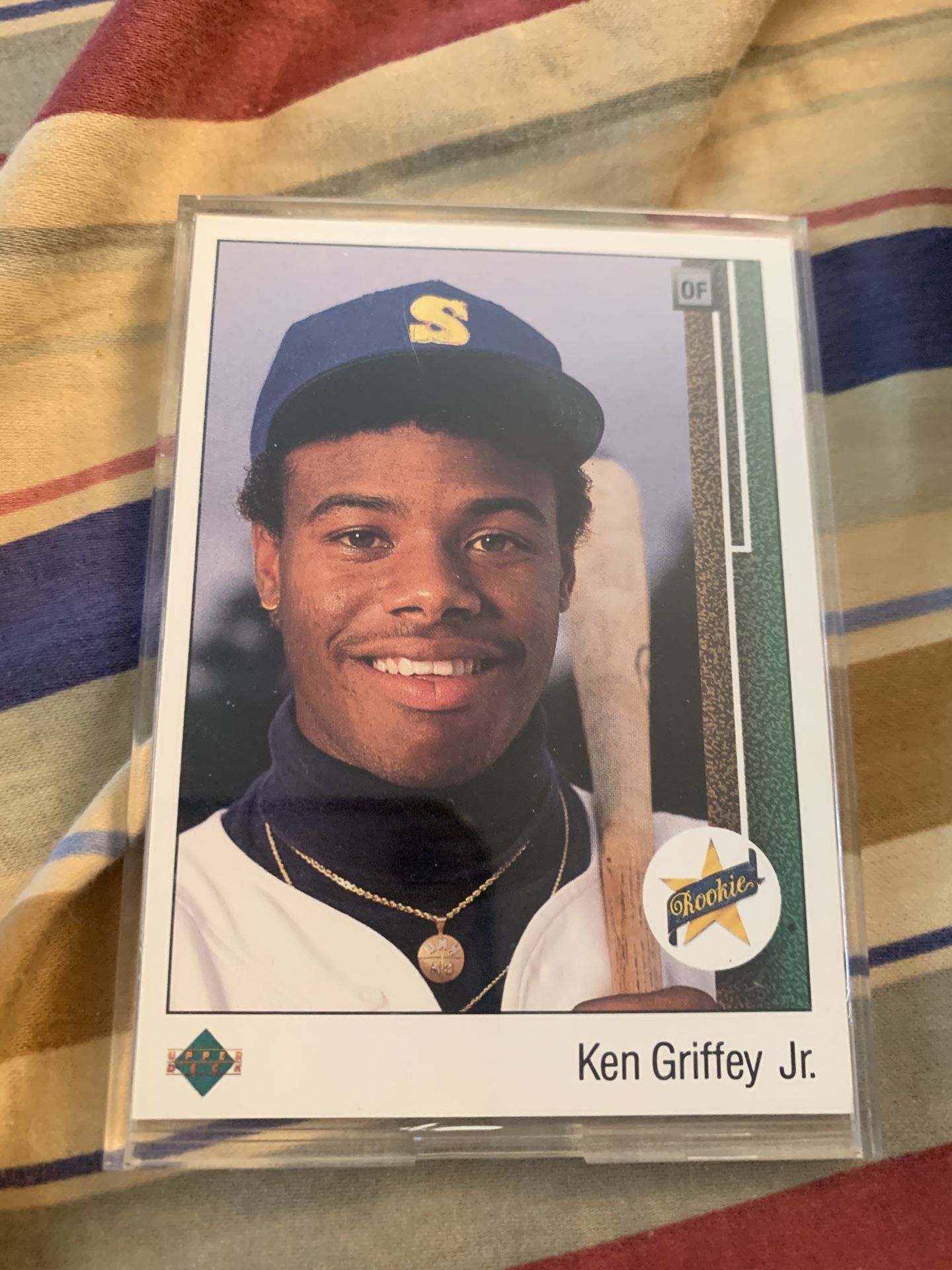 Ken Griffey Jr Rookie Card Baseball Card Upper Deck