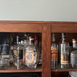 25 Bourbon bottles