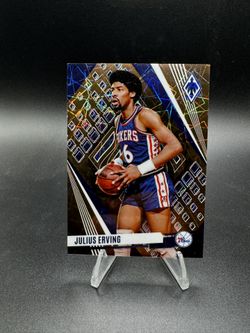 2023-24 Panini Phoenix - Julius Erving #244 Bronze Lazer /49