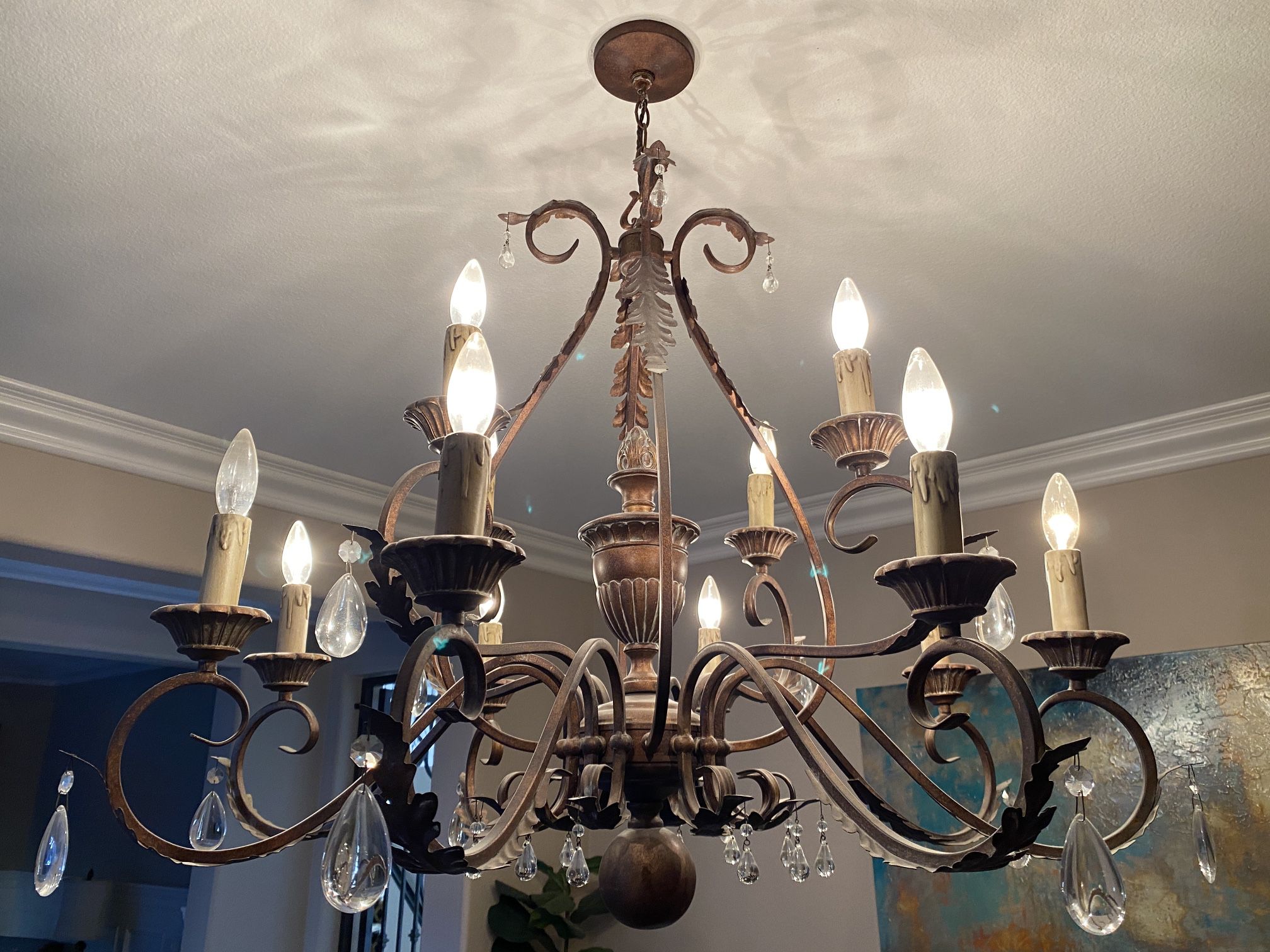 40” French Chandelier