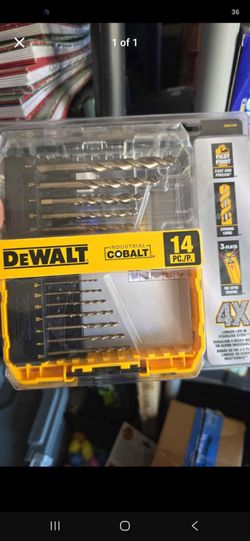 DEWALT Industrial Cobalt Drill Bit Set 14-Piece