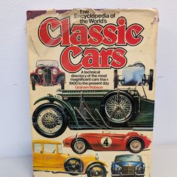 Classic Cars Coffee Table Book