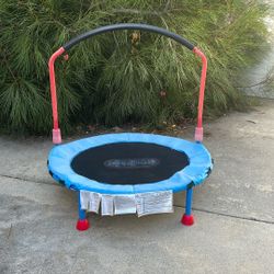 Little Tikes 3 foot trampoline 