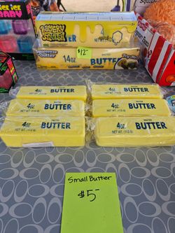 Salted Butter Squishy, NeeDoh, Dumplings