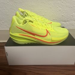Size 8 - Nike Air Zoom GT Cut EYBL - Volt Bright Crimson