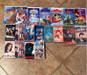 Disney VHS tapes