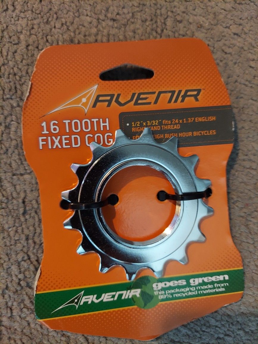 16 Tooth Fixed Cog Avenir For Fixed Bike 