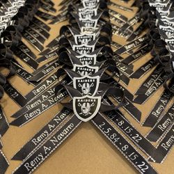 Sports Custom Ribbon Pins & Pin Back Buttons 