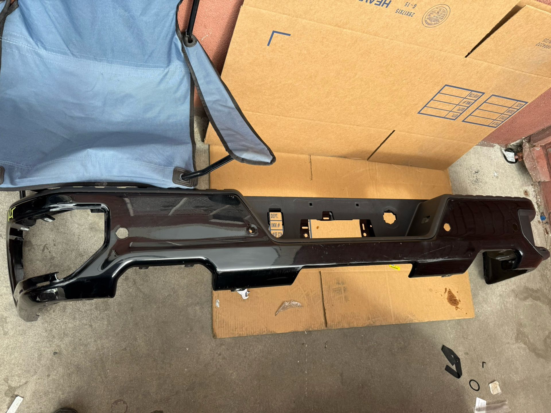 2020-2021-2023 Chevy Silverado rear bumper