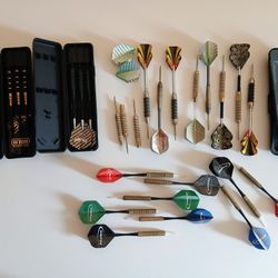 Lot Of Darts - Steel & Plastic Tips