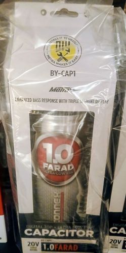 Farad 20V Bass Enhance Capacitor Brand New In The Box