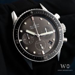 Blancpain Fifty Fathoms Bathyscaphe Chronograph Flyback 5(contact info removed) B52A Full Set