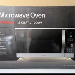 LG

1.8 cu. ft. 30 in. W Smart Over the Range Microwave Oven with EasyClean in PrintProof Stainless Steel 1000-Watt