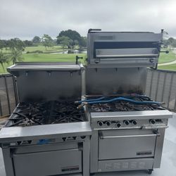 Garland Ranges Six Burner And A For Burner